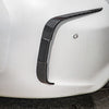 Sooqoo Pre Pregged Dry Carbon Fiber Rear Side Vent Trim for BMW M2 F87