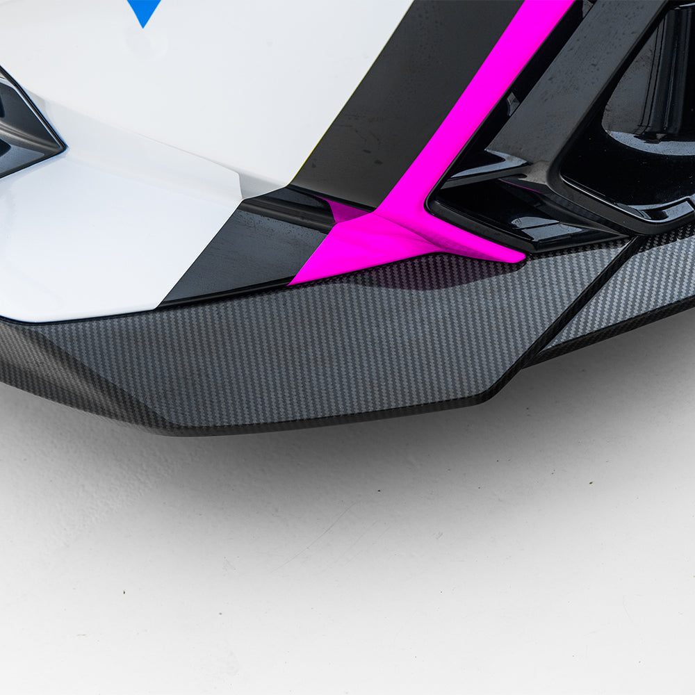 Sooqoo Pre Pregged Dry Carbon Fiber Front Lip for BMW M5 G90