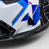 Sooqoo Pre Pregged Dry Carbon Fiber Front Lip for BMW M5 G90