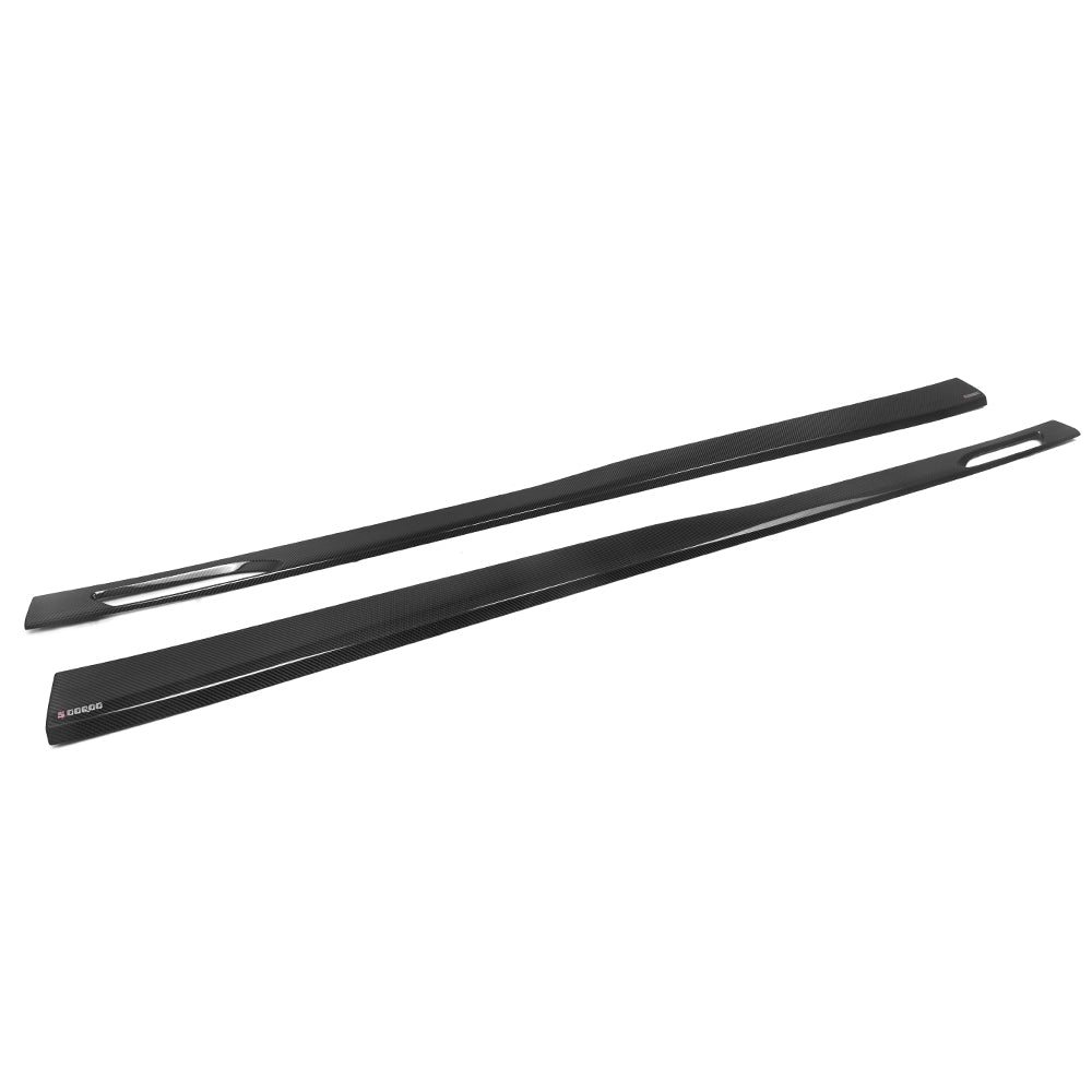 Sooqoo Pre Pregged Dry Carbon Fiber Side Skirt for BMW M5 G90