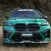 Sooqoo Pre Pregged Dry Carbon Fiber Front Lip for BMW X5M F95 LCI
