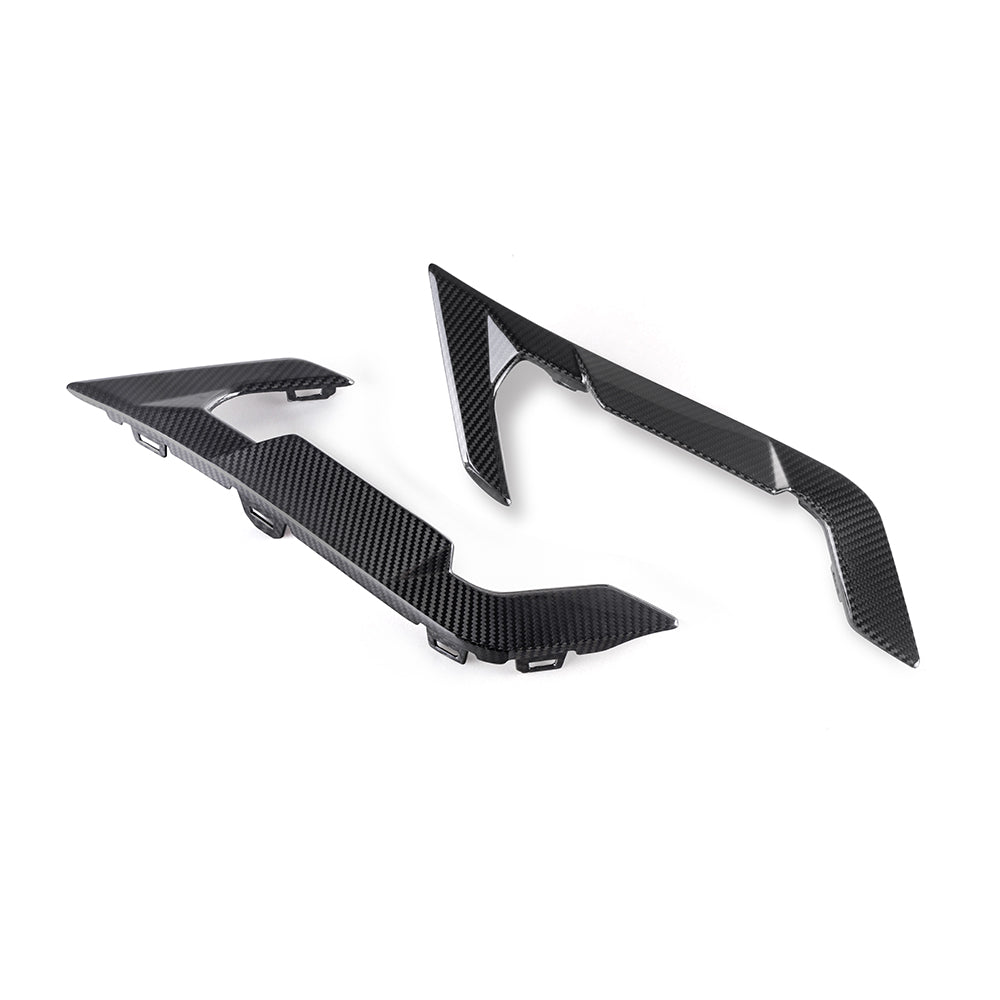 Sooqoo Pre Pregged Dry Carbon Fiber Side Fender Trim for BMW X6M F96 LCI