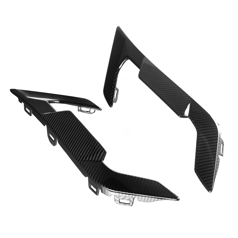Sooqoo Pre Pregged Dry Carbon Fiber Side Fender Trim for BMW X6M F96 LCI