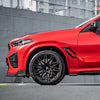 Sooqoo Pre Pregged Dry Carbon Fiber Side Fender Trim for BMW X6M F96 LCI