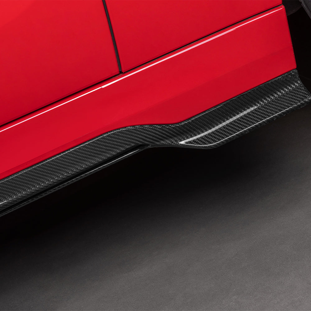 Sooqoo Pre Pregged Dry Carbon Fiber Side Skirt for BMW X6M F96