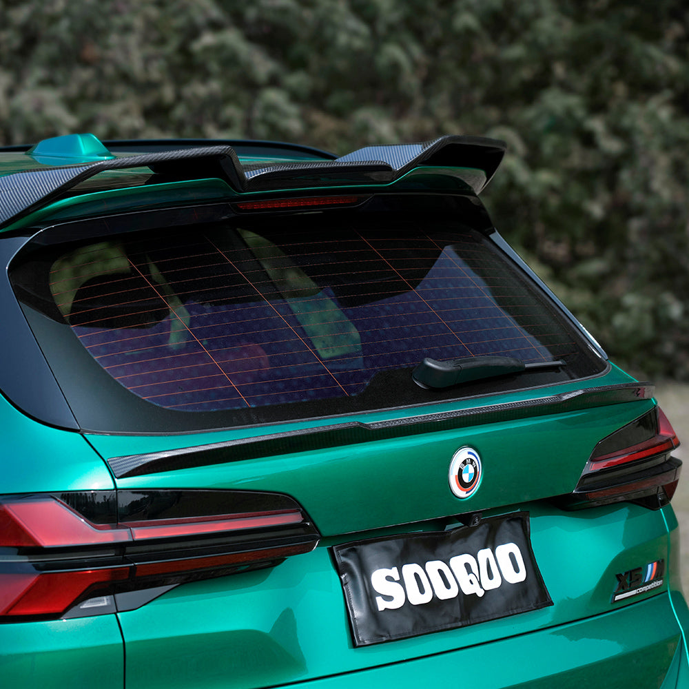 Sooqoo Pre Pregged Dry Carbon Fiber Spoiler for BMW X5M F95