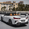 Sooqoo Pre Pregged Dry Carbon Fiber Rear Diffuser for BMW 8 Series G14 G15