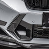 Sooqoo Pre Pregged Dry Carbon Fiber Front Ducts for BMW X3M F97 LCI 2022+