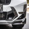 Sooqoo Pre Pregged Dry Carbon Fiber Front Ducts for BMW X3M F97 LCI 2022+