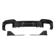 Sooqoo Pre Pregged Dry Carbon Fiber Rear Diffuser for BMW X3 G01 M40i LCI