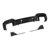 Sooqoo Pre Pregged Dry Carbon Fiber Rear Diffuser for BMW X3 G01 M40i LCI