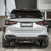 Sooqoo Pre Pregged Dry Carbon Rear Canards for BMW X3M F97 LCI 2022+