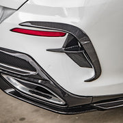 Sooqoo Pre Pregged Dry Carbon Fiber Type A Rear Vent Trim for BMW 8 Series G14 G15 G16