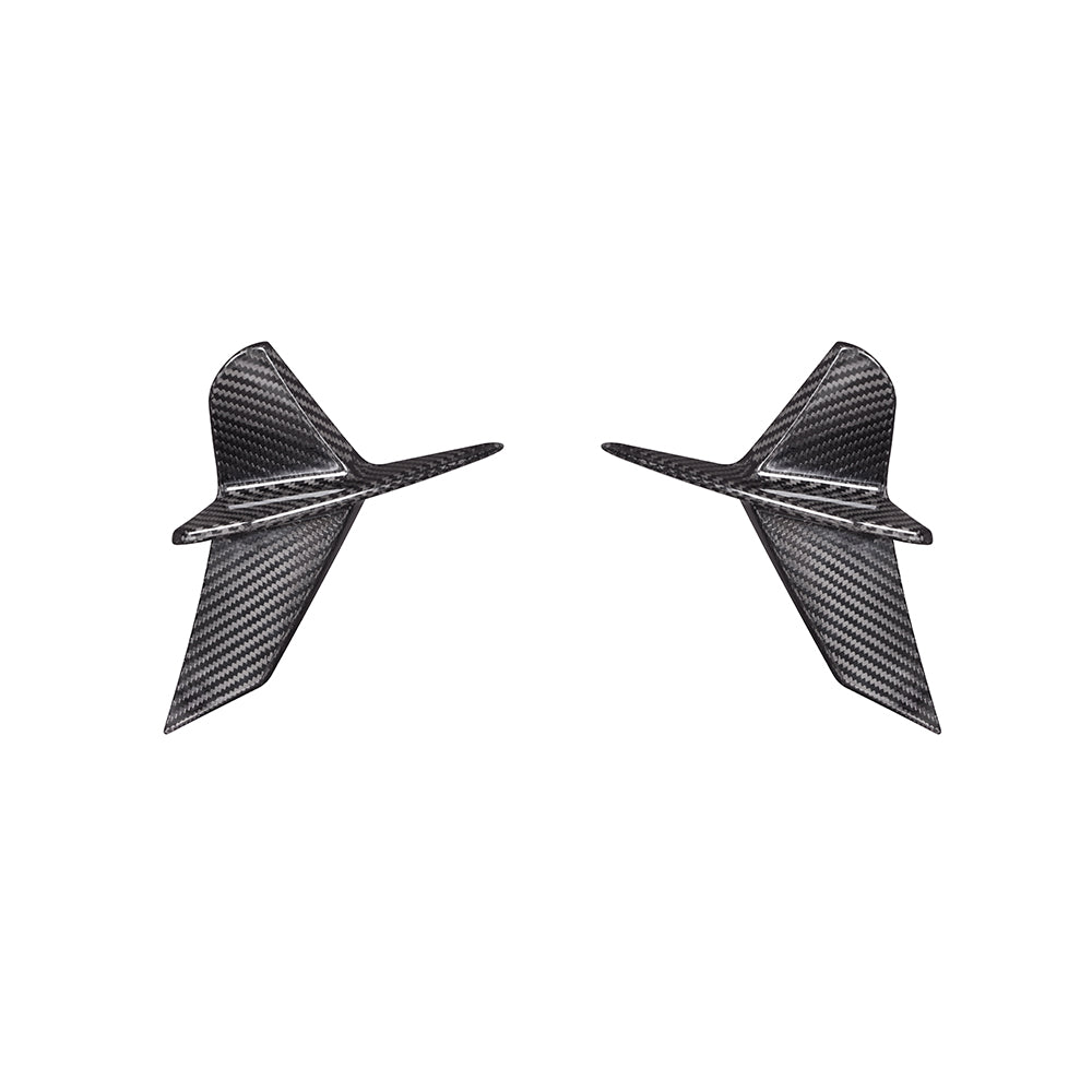 Sooqoo Pre Pregged Dry Carbon Fiber Type B Rear Vent Trim for BMW 8 Series G14 G15 G16