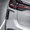 Sooqoo Pre Pregged Dry Carbon Rear Canards for BMW X3 G01 LCI 2022+