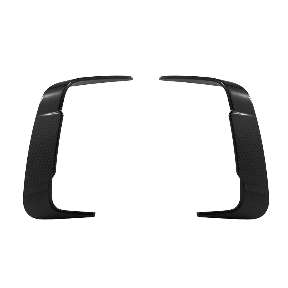 Sooqoo Pre Pregged Dry Carbon Fiber Rear Vent Trim for BMW M8 F91
