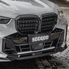 Sooqoo Pre Pregged Dry Carbon Fiber Front Lip for BMW X5 G05 LCI
