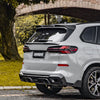 Sooqoo Pre Pregged Dry Carbon Fiber Roof Spoiler for BMW X5 G05