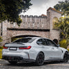 Sooqoo Pre Pregged Dry Carbon Fiber Side Skirt for BMW M3 G80 G81 2020+
