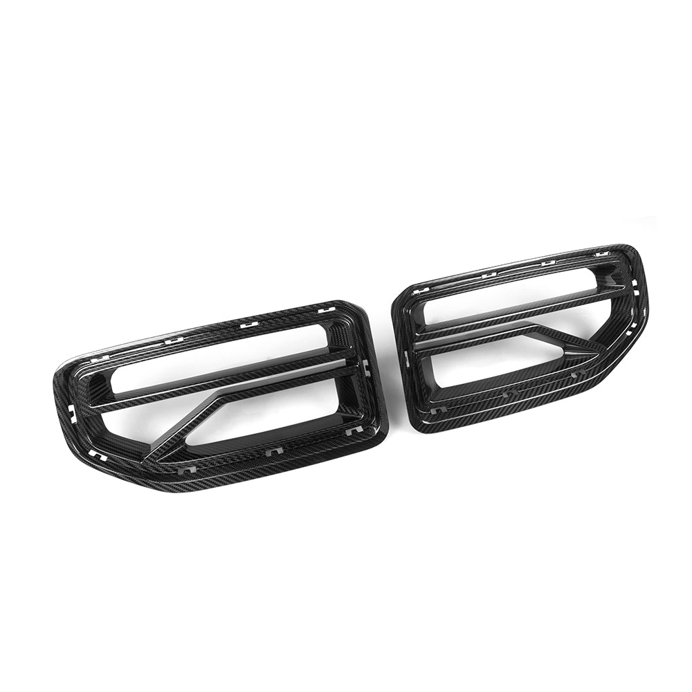 Sooqoo Pre Pregged Dry Carbon Fiber Front Grill for BMW M2 G87