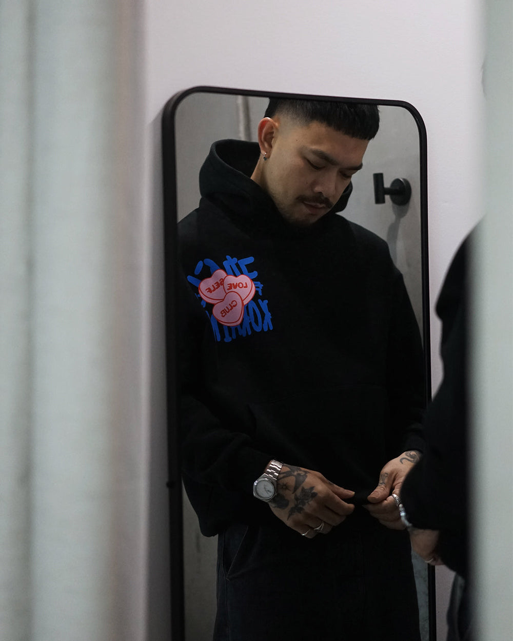Self Love Club - Candy Hoodie // BLACK