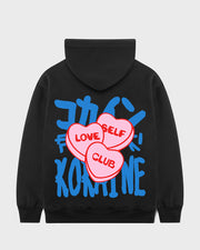 Self Love Club - Candy Hoodie // BLACK