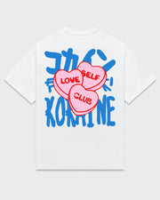 Self Love Club - Candy T Shirt // White