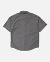 Stripe "Logo" Button Up Shirt ///
