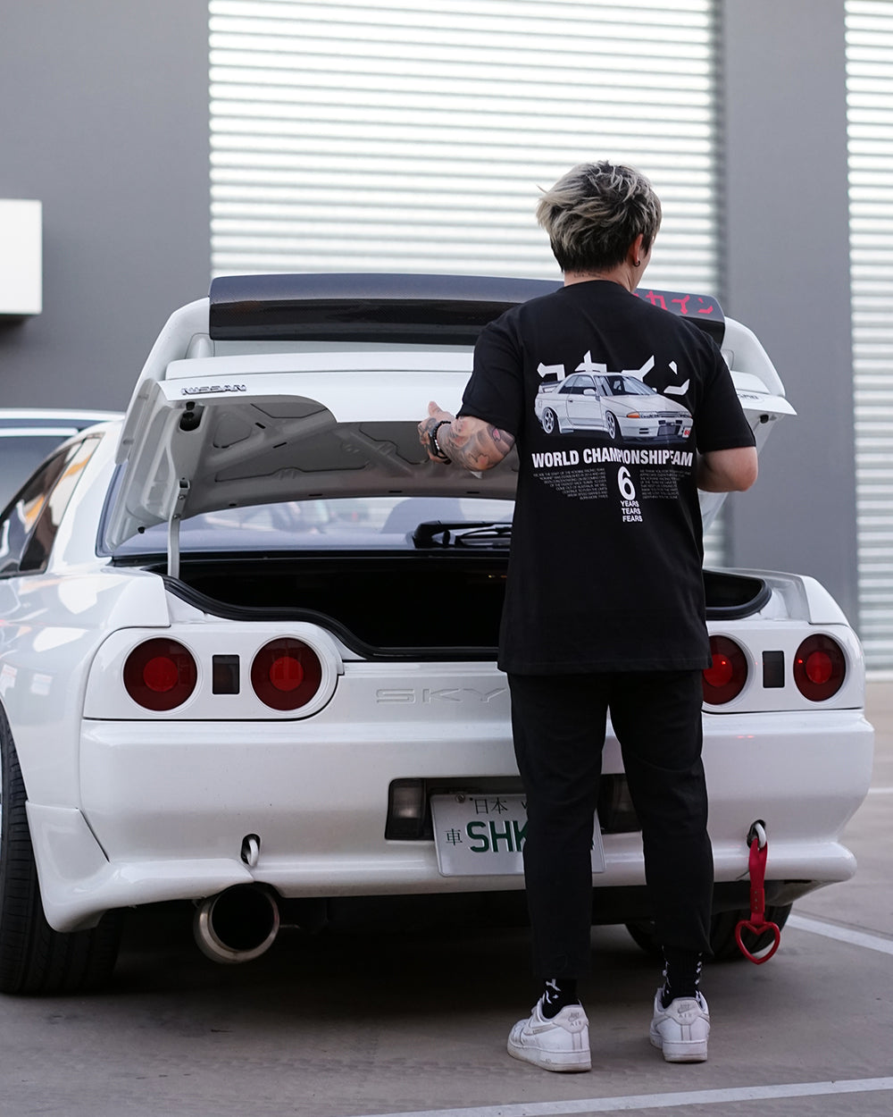 "Skyline" T Shirt // Black