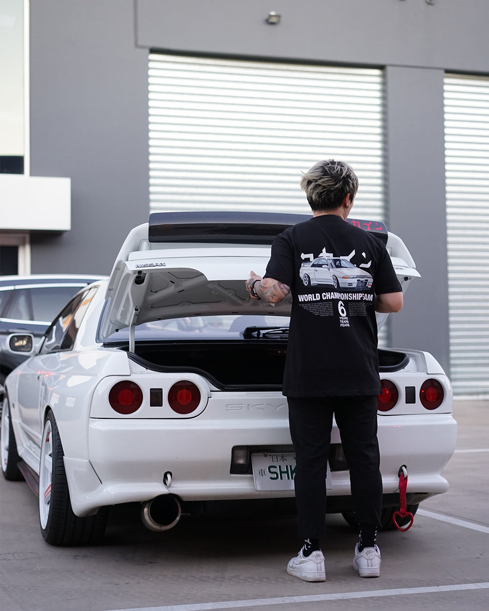 "Skyline" T Shirt // Black