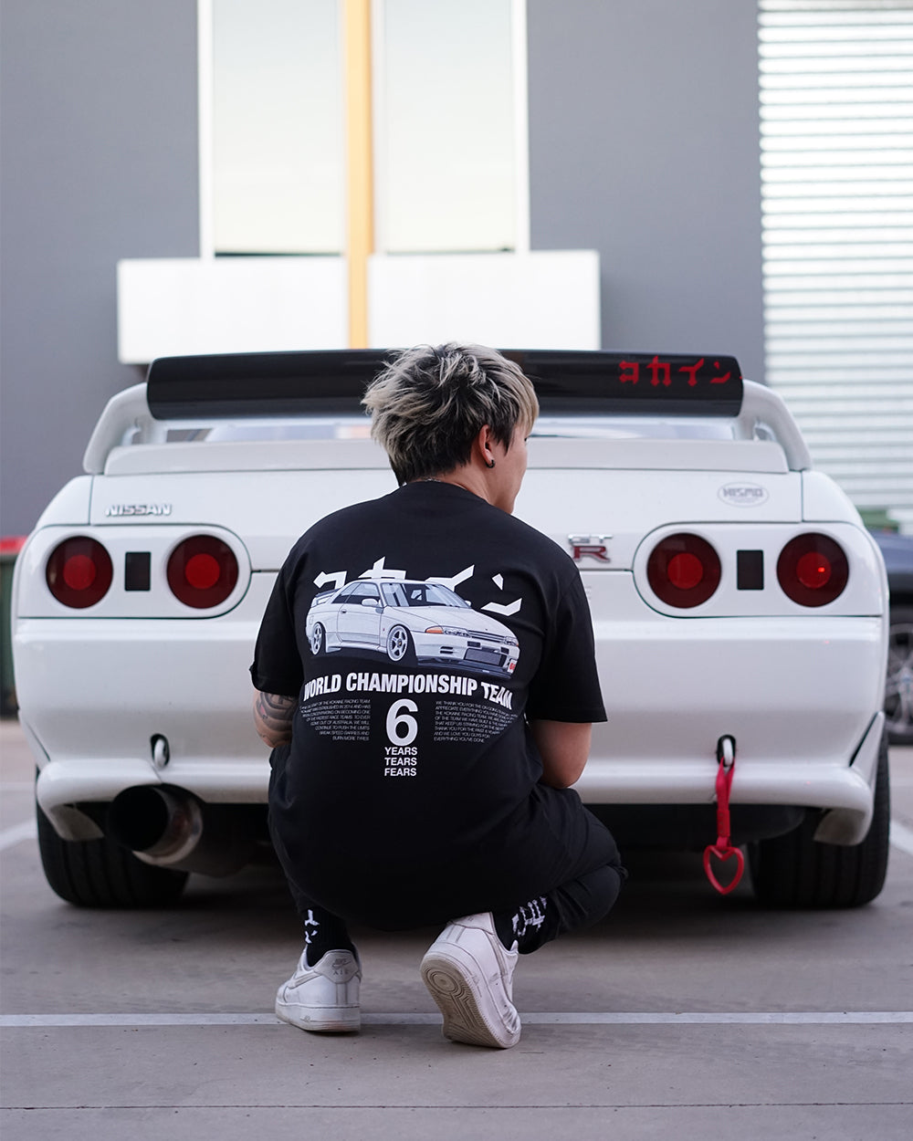 "Skyline" T Shirt // Black