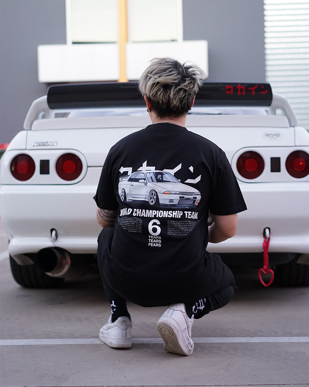 "Skyline" T Shirt // Black