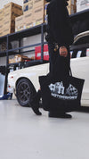 "Motorsport" Oversized Tote Bag ///