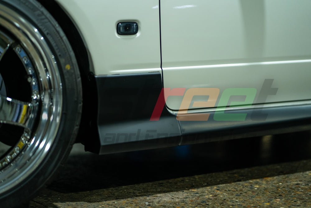 S15 Aero JDM 2 Piece Side Skirts - Plastic