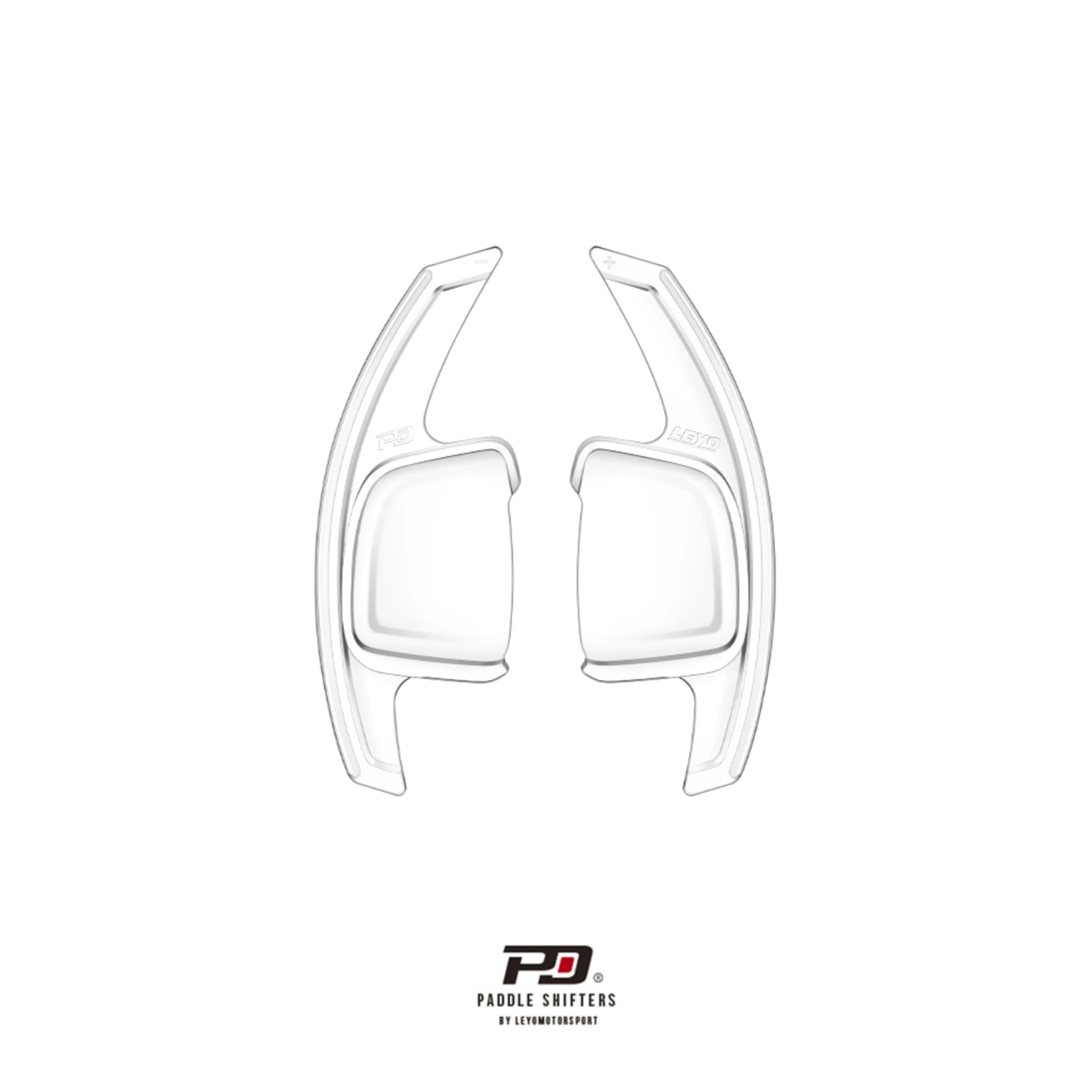 Audi S Tronic Clear Paddle Shift Extension (V5)