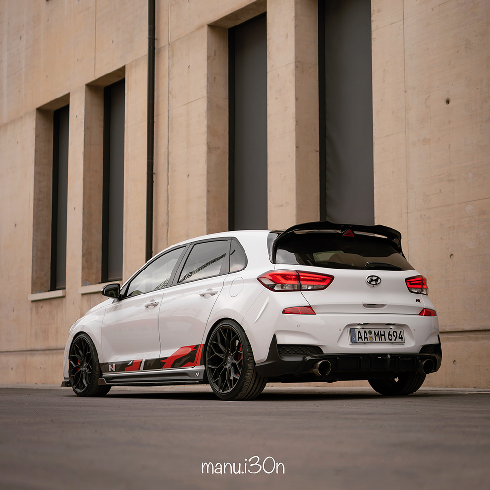 EVO-1 Side Splitter/Skirts for Hyundai i30N Hatch/Fastback 2018+