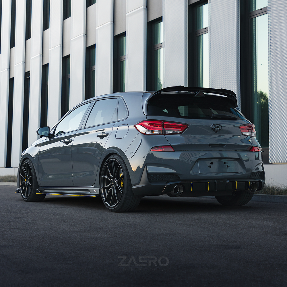 EVO-1 Side Splitter/Skirts for Hyundai i30N Hatch/Fastback 2018+