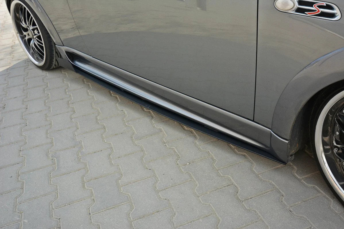 Maxton Design RACING SIDE SKIRTS DIFFUSERS MINI R53 COOPER S JCW