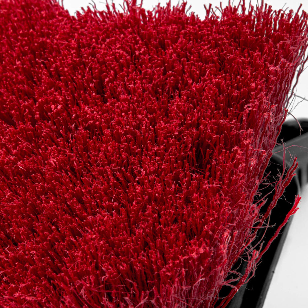 Red Bristle Wheel Brush